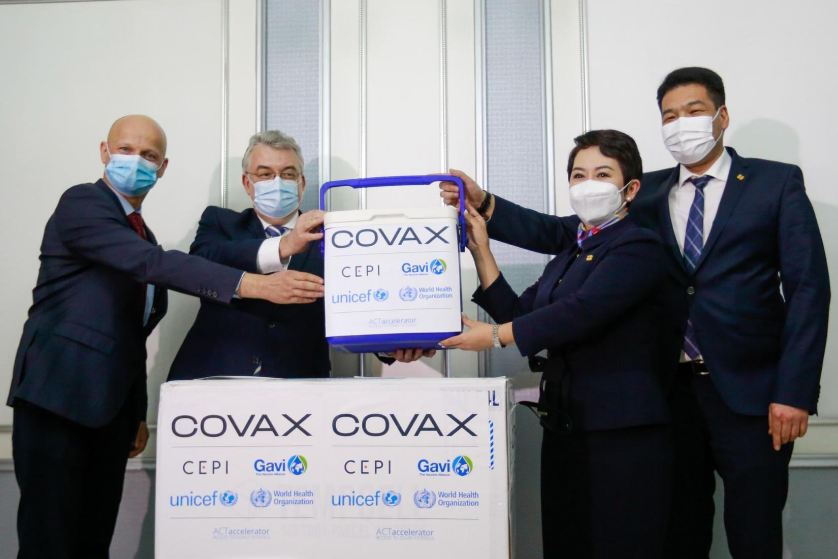 First batch of COVAX-backed vaccines