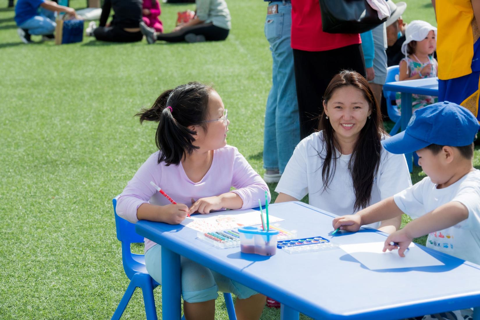 kids at the SDG OPen day