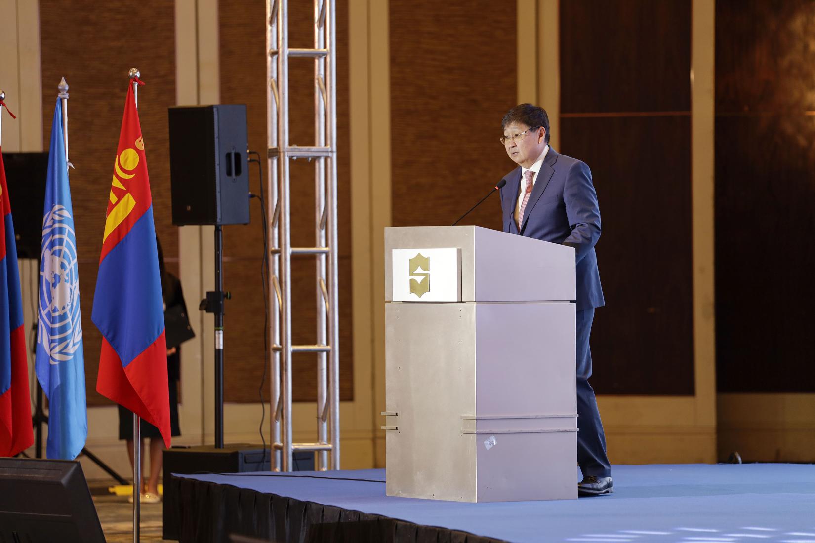 Deputy Minister of Mongolia Ch. Khurelbaatar