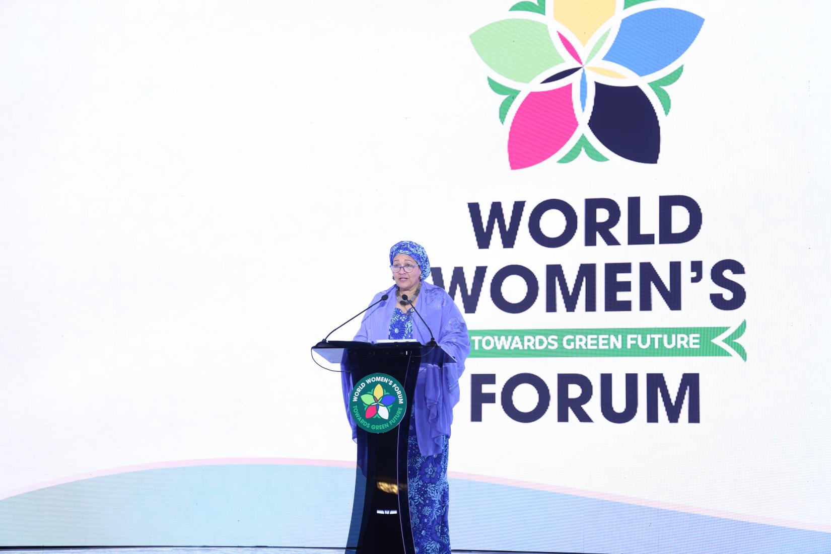 DSG delivers opening remarks at the WWF 2024