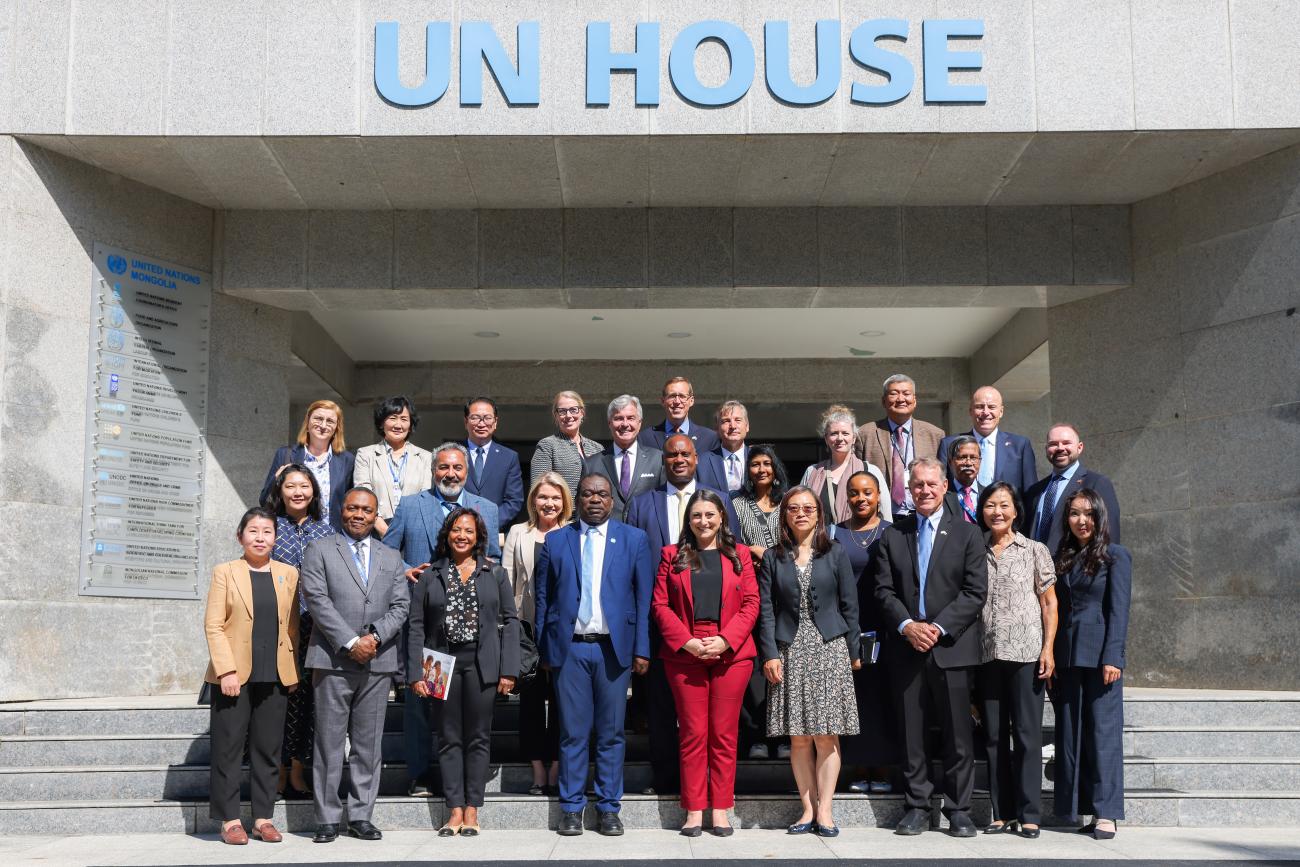 US Congress members visit