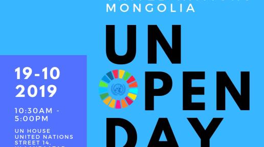 UN Open Day Event Mongolia 2019