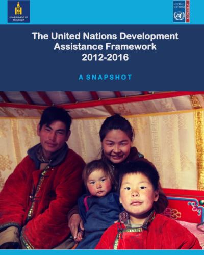 Snapshot - The UN Development Assistance Framework 2012-2016