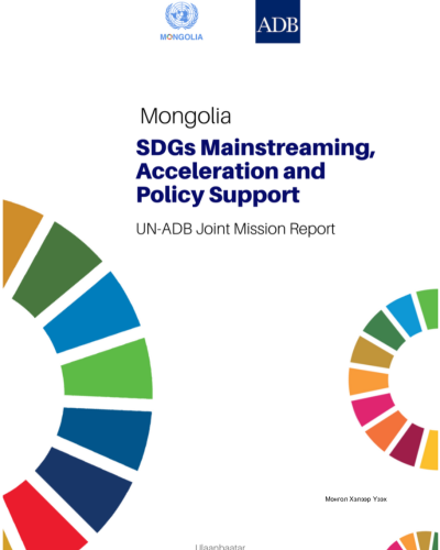 UN ADB MAPS Mongolia report FINAL
