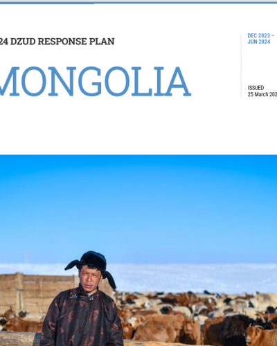 Mongolia: Dzud Response Plan March 2024