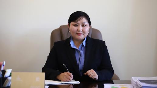 Delger, Governor of Gurvanbulag soum, Bulgan province